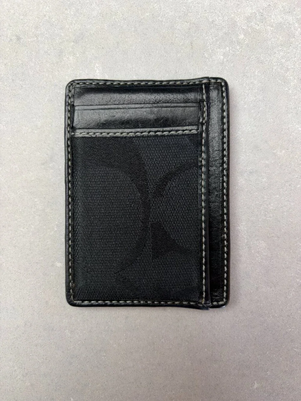 Minimalist Coach Card Case